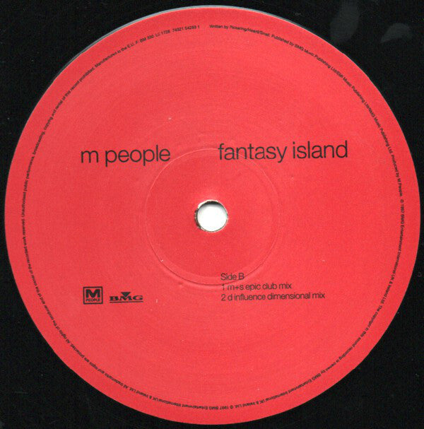 M People : Fantasy Island (12", Single)