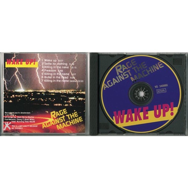 Rage Against The Machine - Wake Up (CD)