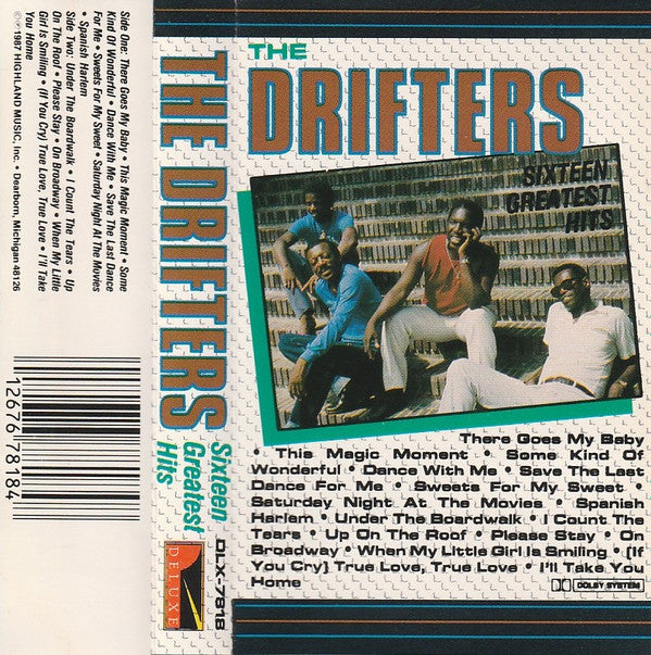The Drifters : 16 Greatest Hits (Cass, Comp, Whi)