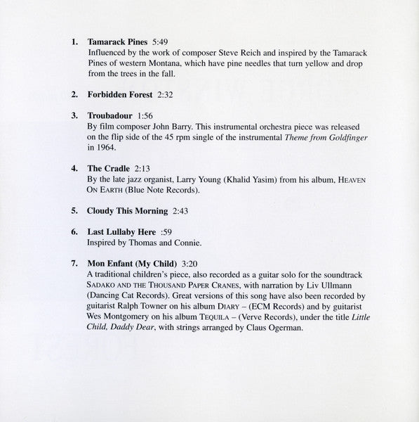 George Winston : Forest (Solo Piano) (CD, Album, Club)