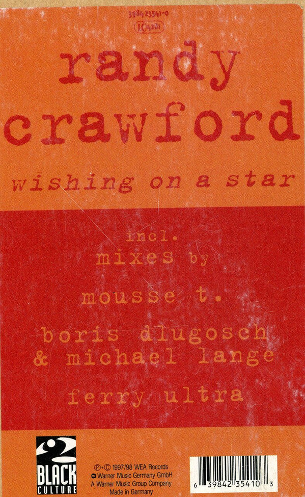 Randy Crawford : Wishing On A Star (12")