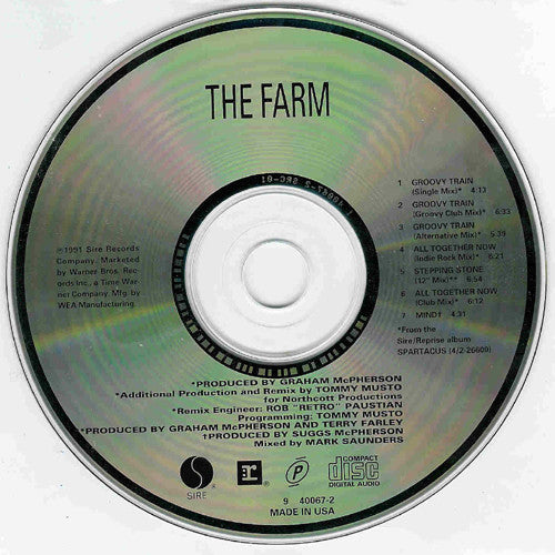 The Farm : Groovy Train (CD, Maxi, Dig)