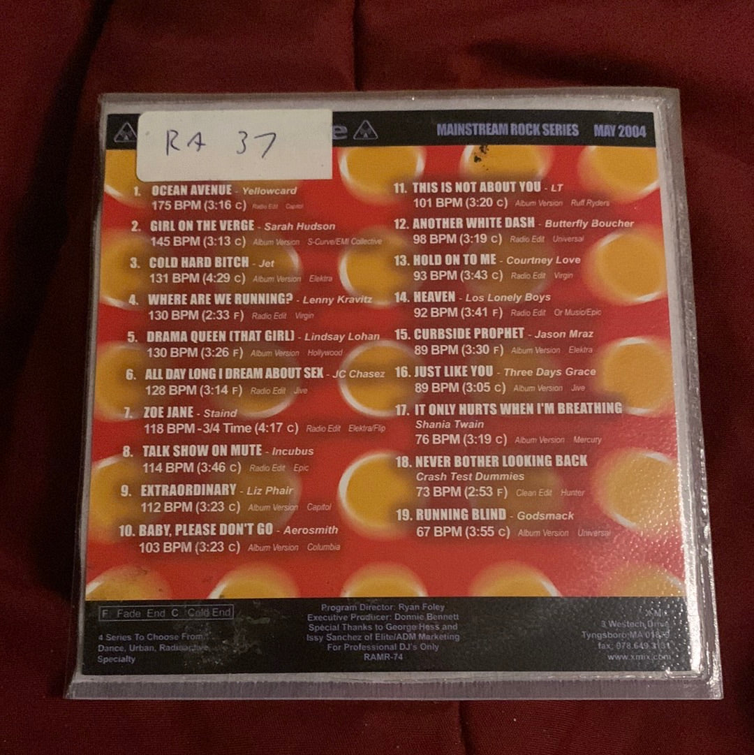 Varios - Radioactive Mainstream Rock, mayo de 2004 (CD, Comp, Promo)