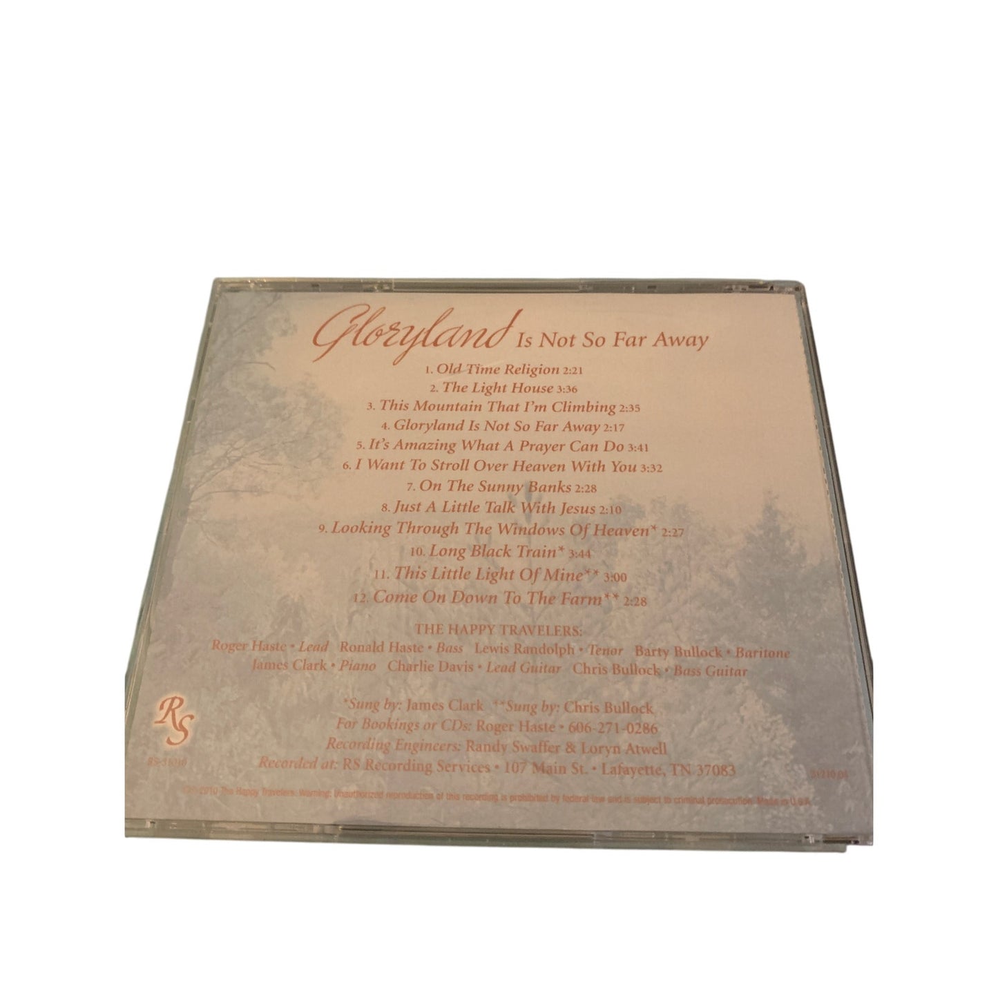 The Happy Travelers - Gloryland Is Not So Far Away (CD, Album)