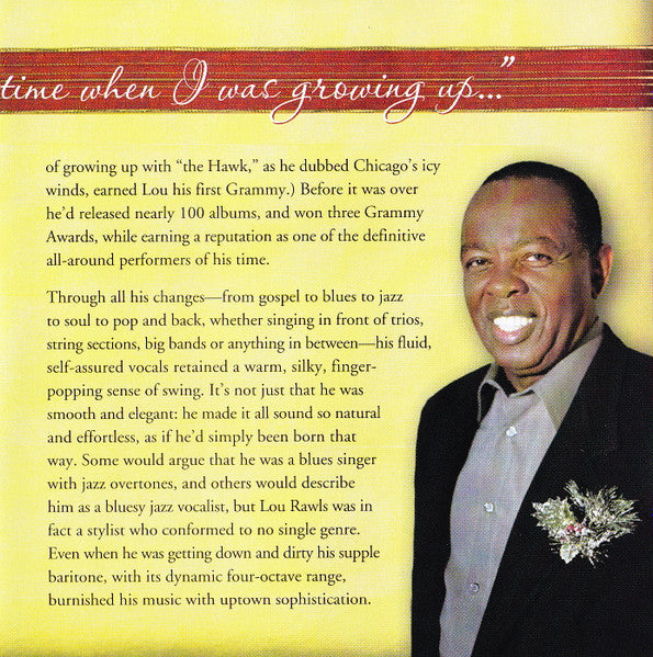 Lou Rawls : Christmas (CD, Comp, RE)