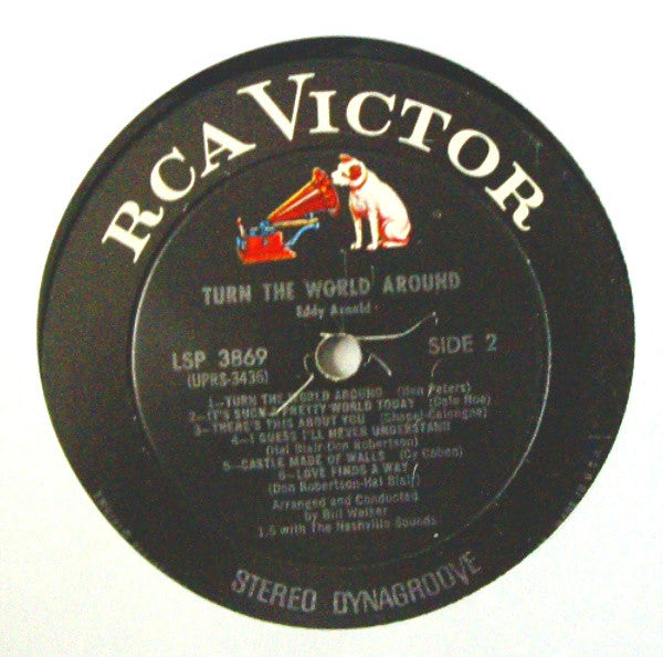 Eddy Arnold : Turn The World Around (LP, Album, RE, Ind)