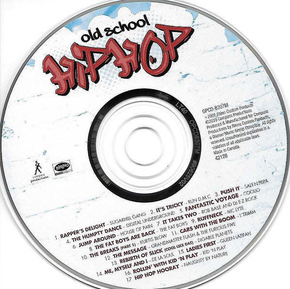 Various : Old School Hip Hop (CD, Comp)
