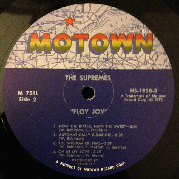 The Supremes : Floy Joy (LP, Album)
