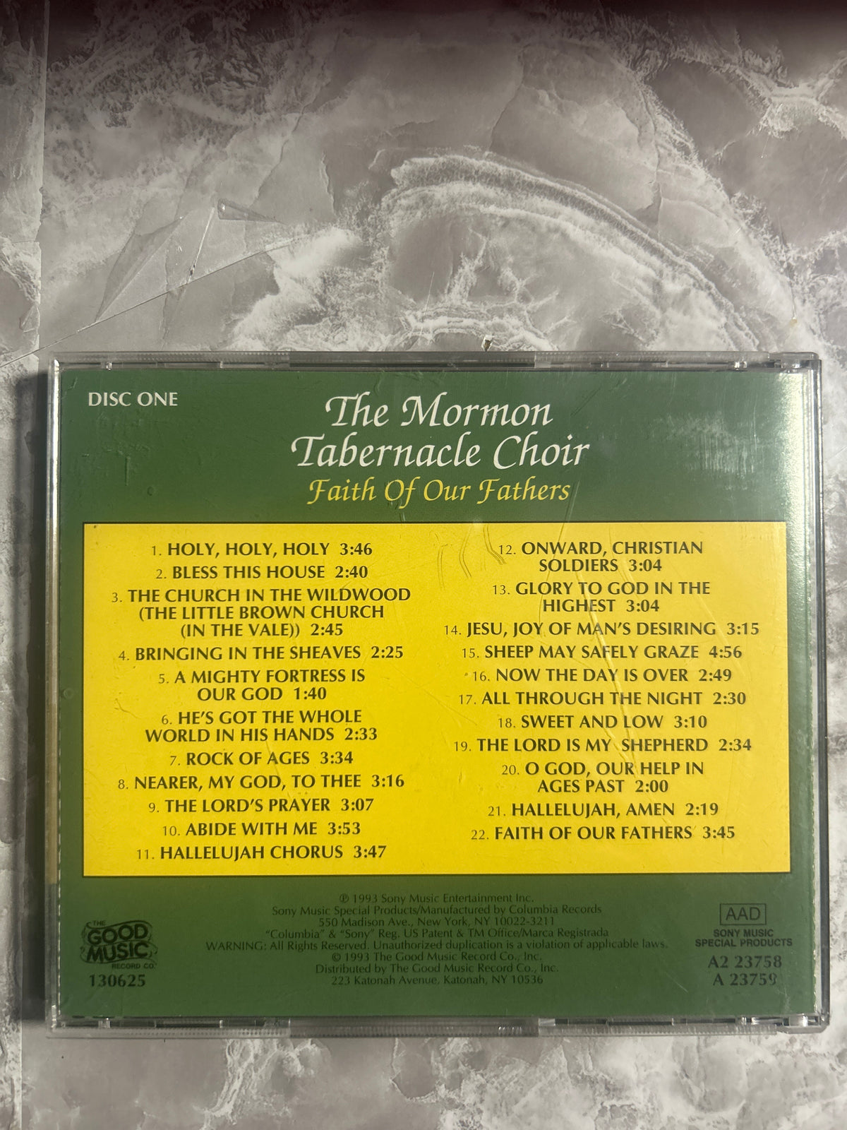 Mormon Tabernacle Choir - Faith of Our Fathers (CD)