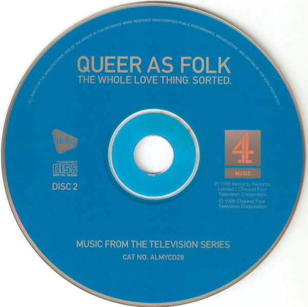 Various : Queer As Folk - The Whole Love Thing. Sorted. (CD, Album + CD, Album, Mixed)