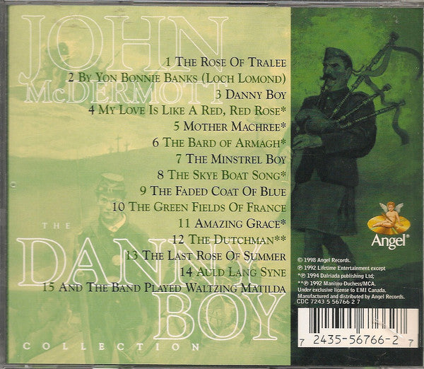 John McDermott (4) : The Danny Boy Collection (CD, Album)