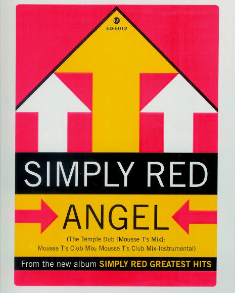 Simply Red : Angel (12", Promo)