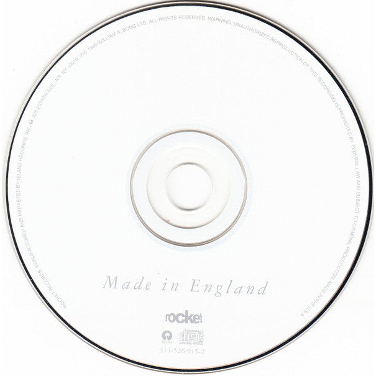 Elton John - Made In England (CD, Album)