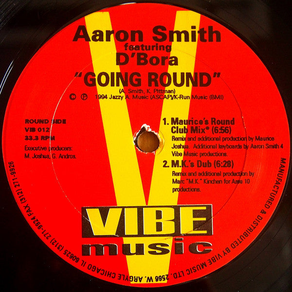 Aaron Smith Featuring D'Bora : Going Round (12")