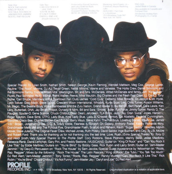 Run-DMC - Rey del rock (LP, Álbum, RE, 180)