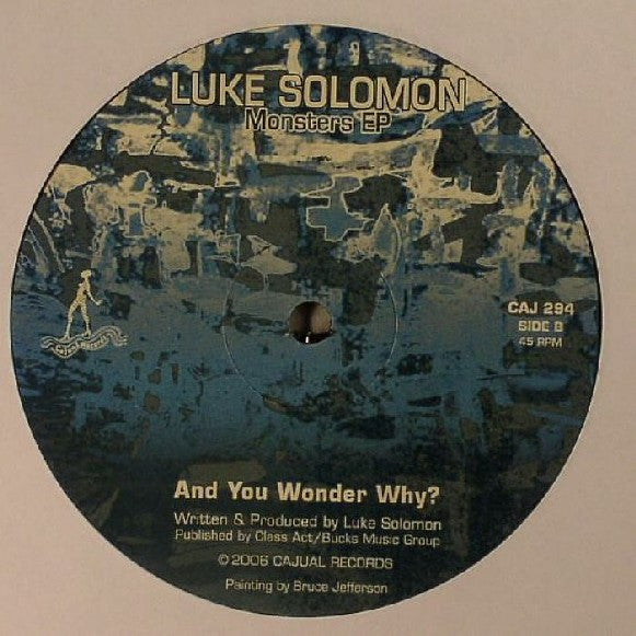 Luke Solomon : Monsters EP (12", EP)