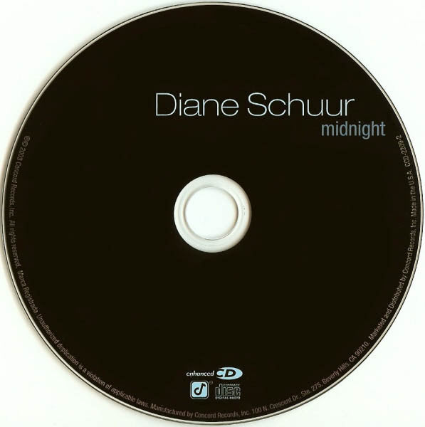 Diane Schuur : Midnight (CD, Album, Enh)