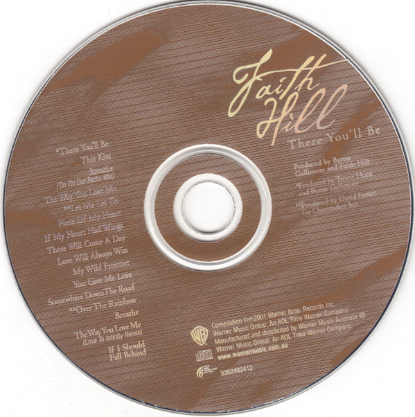 Faith Hill : There You'll Be (CD, Comp)