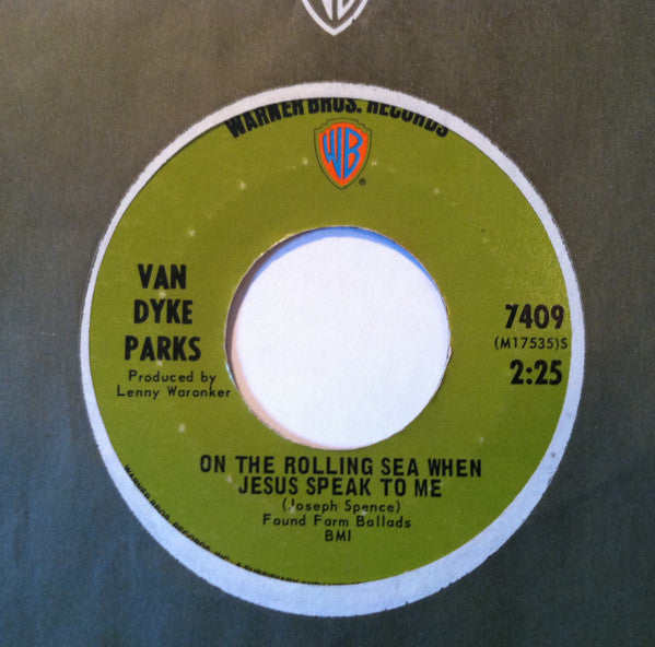 Van Dyke Parks : The Eagle And Me (7", Single)