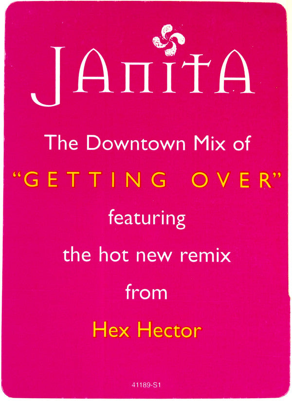 Janita : Getting Over (12", Promo)
