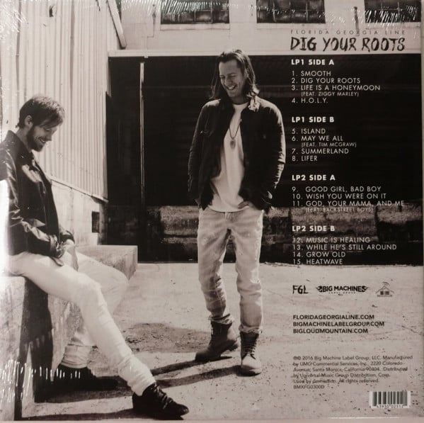 Florida Georgia Line : Dig Your Roots (2xLP, Album)