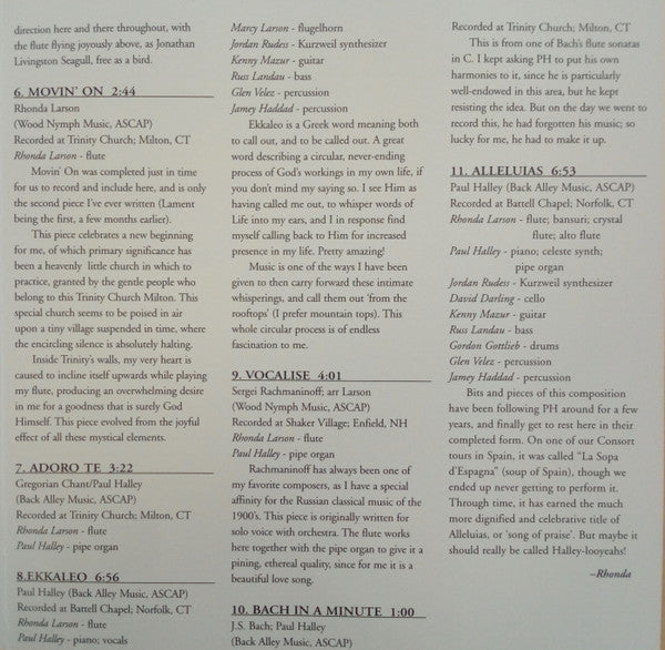 Rhonda Larson : Free As A Bird (CD, Album)