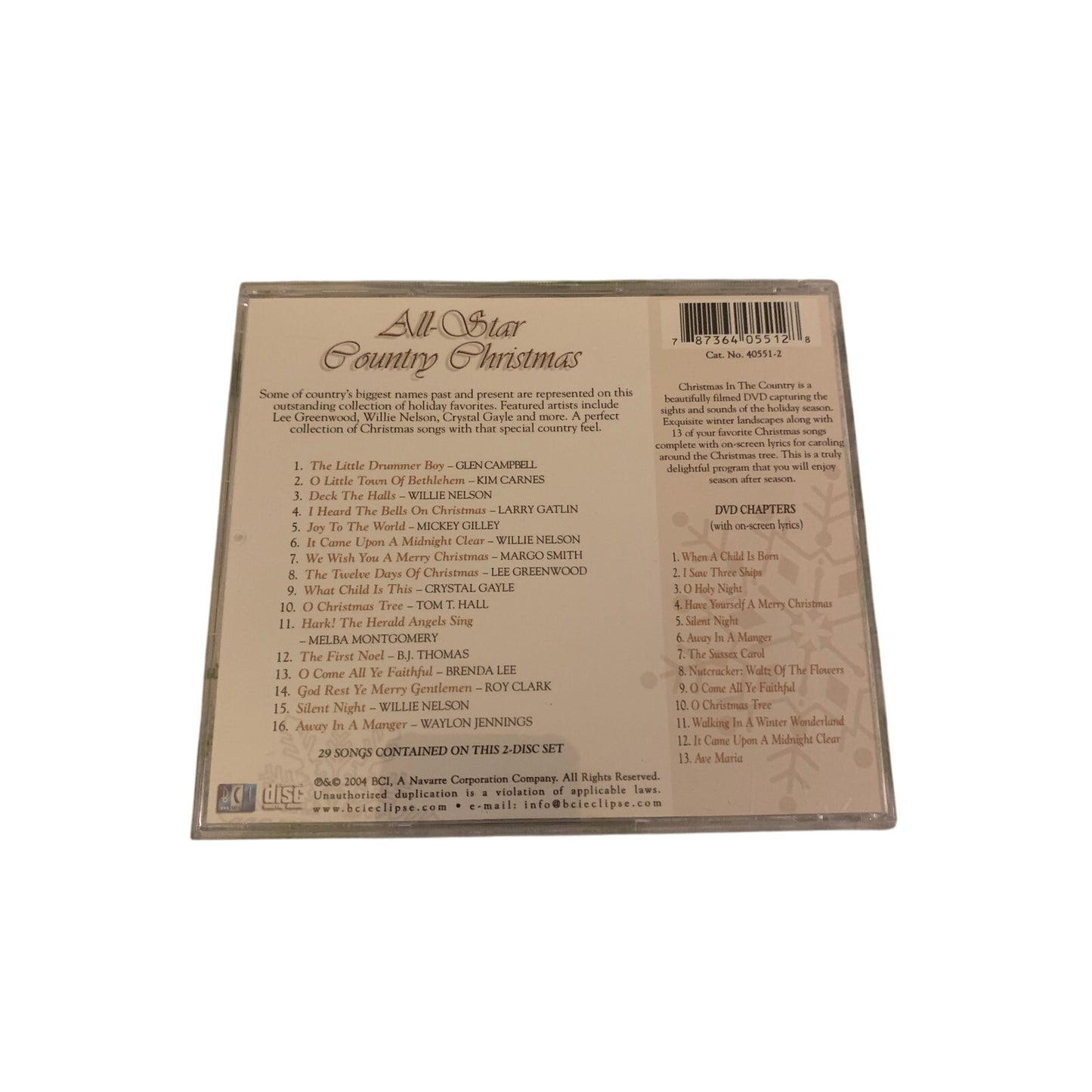 Various - All-Star Country Christmas (CD)