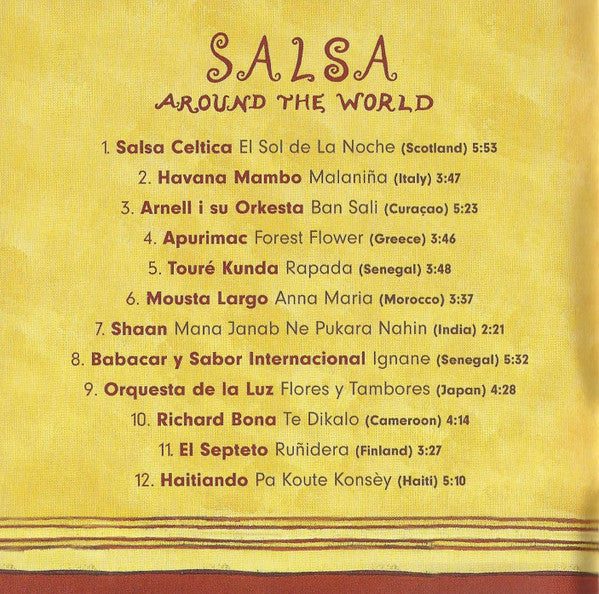 Various : Salsa Around The World (CD, Comp, dig)