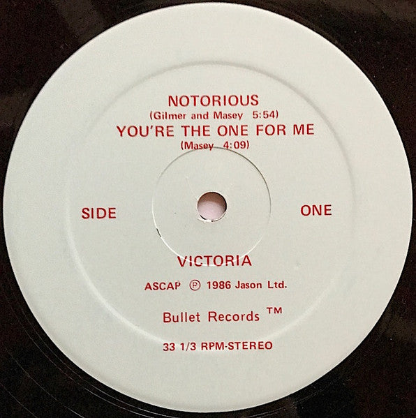 Victoria's Bullets : Victoria's Bullets (12")