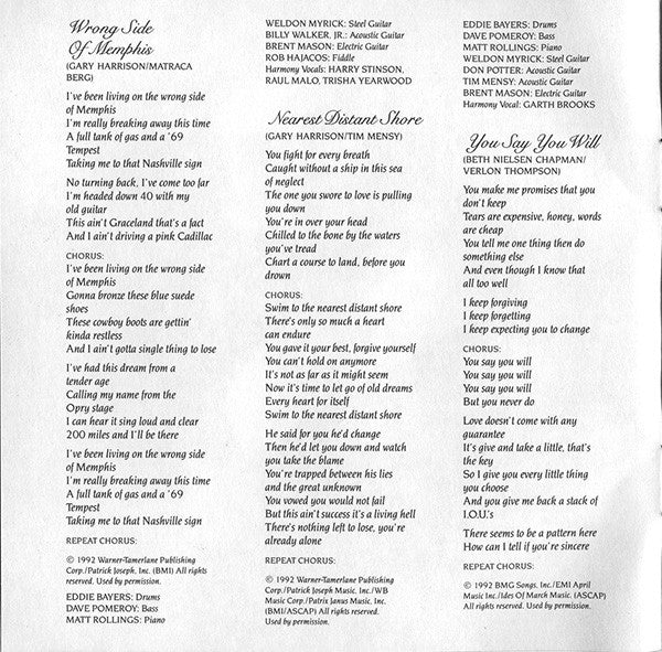 Trisha Yearwood : Hearts In Armor (CD, Album, Club)