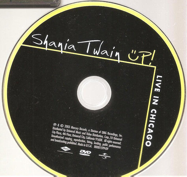 Shania Twain : Up! Live In Chicago (DVD-V, Album, NTSC)