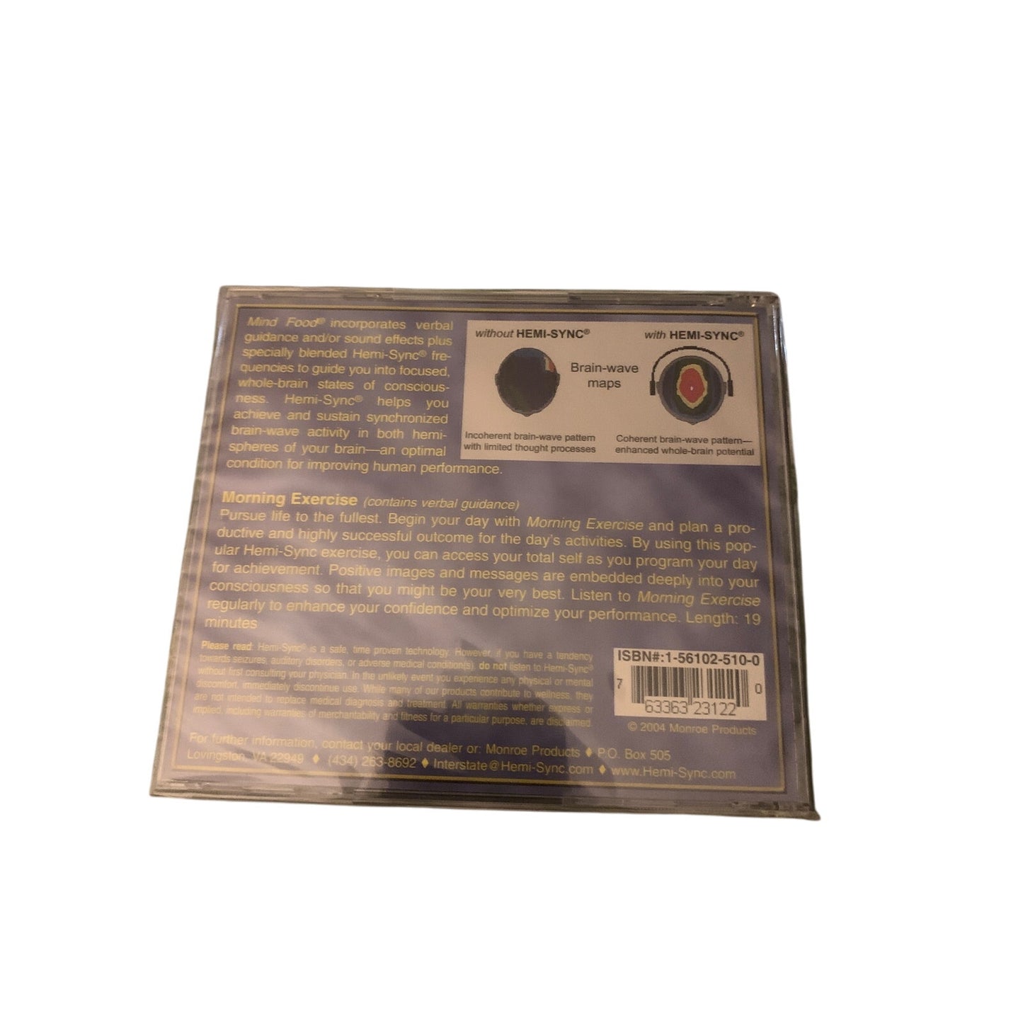 Monroe Products - Mind Food: Morning Exercise (Hemi Sync) (CD)