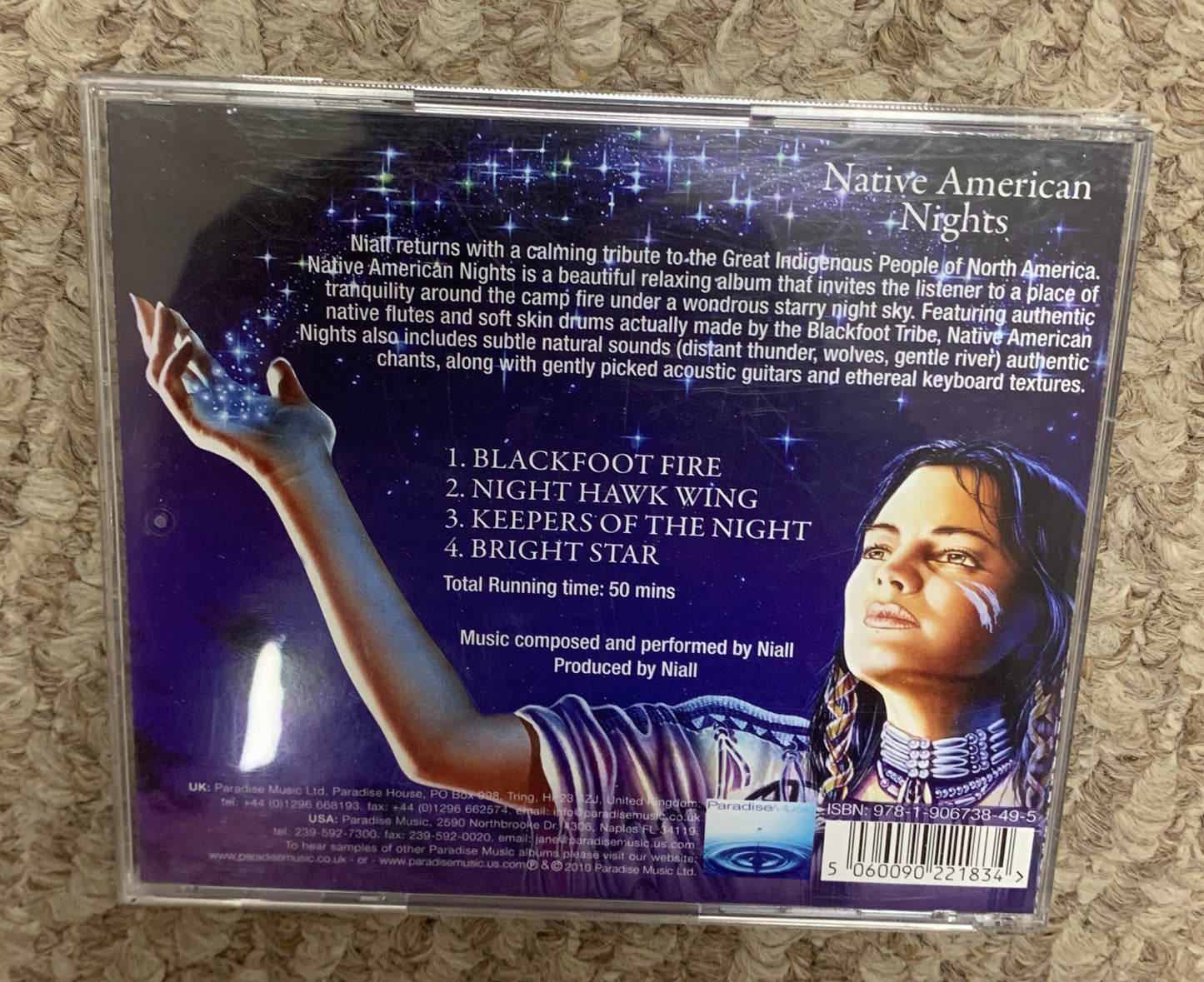 Niall - Native American Nights (CD, Album)