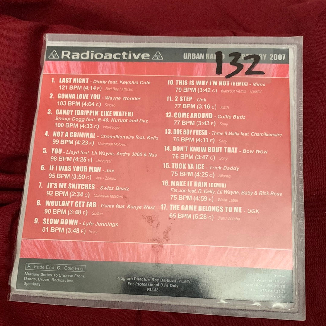 Varios - Radio Urbana Radioactiva # 55 de febrero de 2007 (CD, Comp)