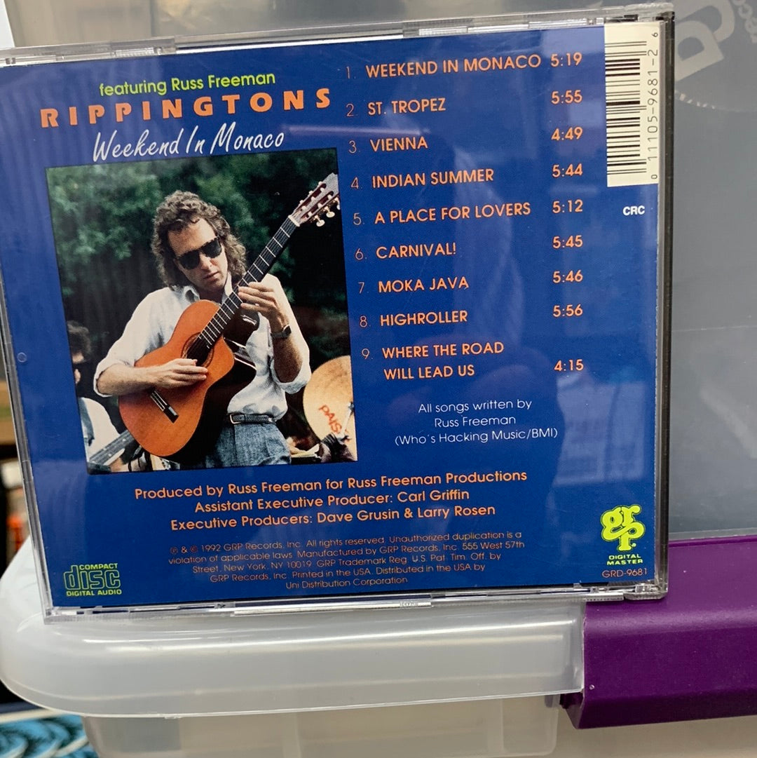 The Rippingtons Featuring Russ Freeman - Weekend In Monaco (CD, Album)