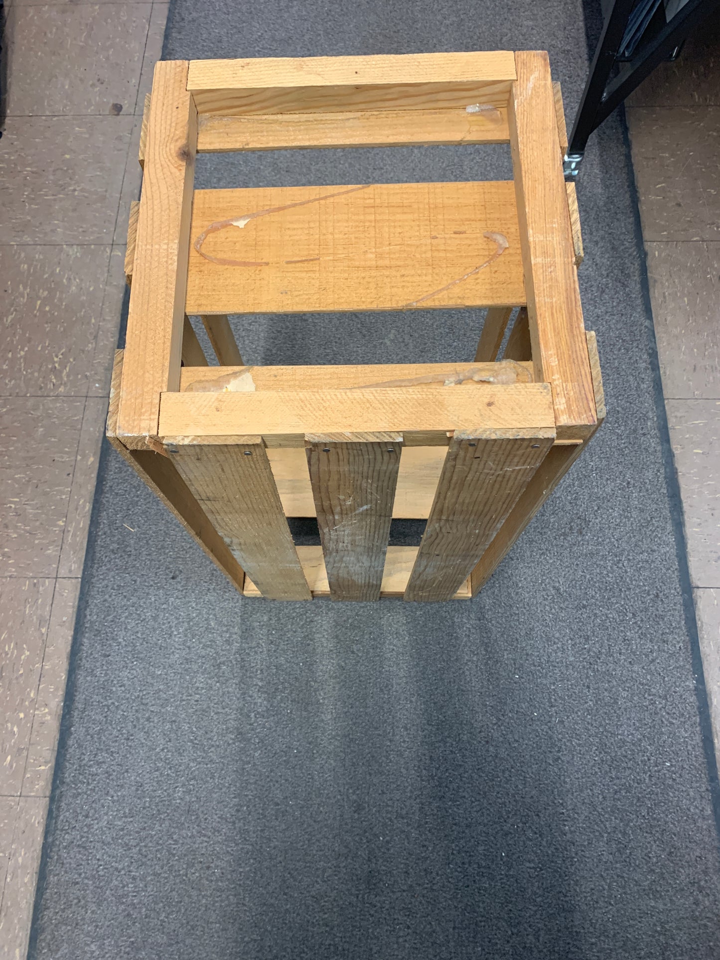 Wood Record Crate (Extended)