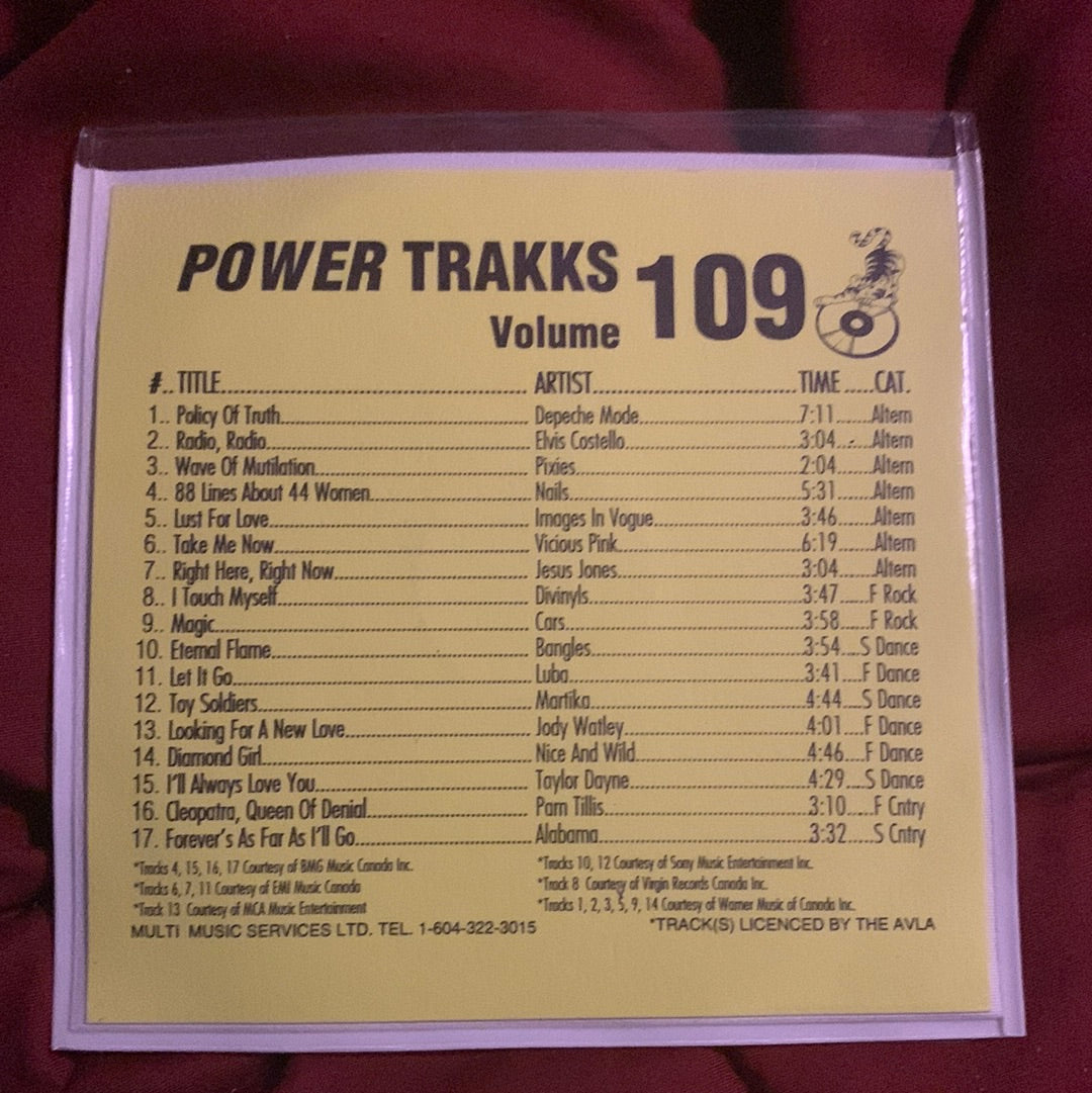 Various - Power Trakks Volume 109