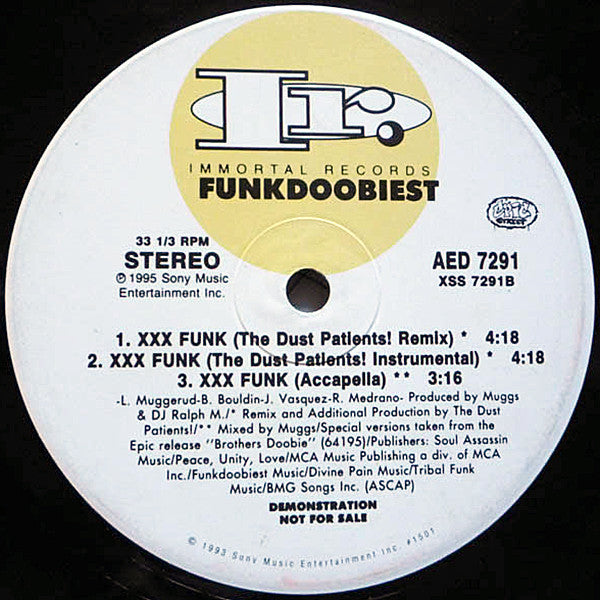 Funkdoobiest - XXX Funk (12") - Discogs image 4