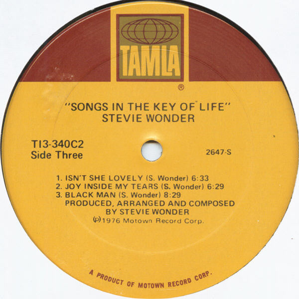 Stevie Wonder - Songs In The Key Of Life (2xLP) - Discogs image 7