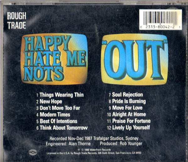 Happy Hate Me Nots - Out (CD) - Discogs image 6