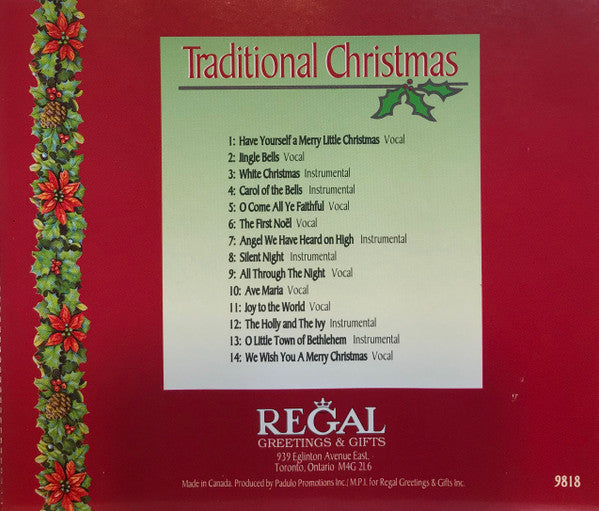 Unknown Artist - Traditional Christmas Volume 1 (CD) - Discogs image 2