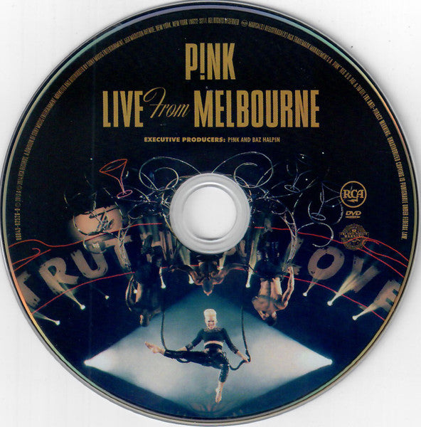 P!NK - The Truth About Love Tour: Live From Melbourne (DVD) - Discogs image 3