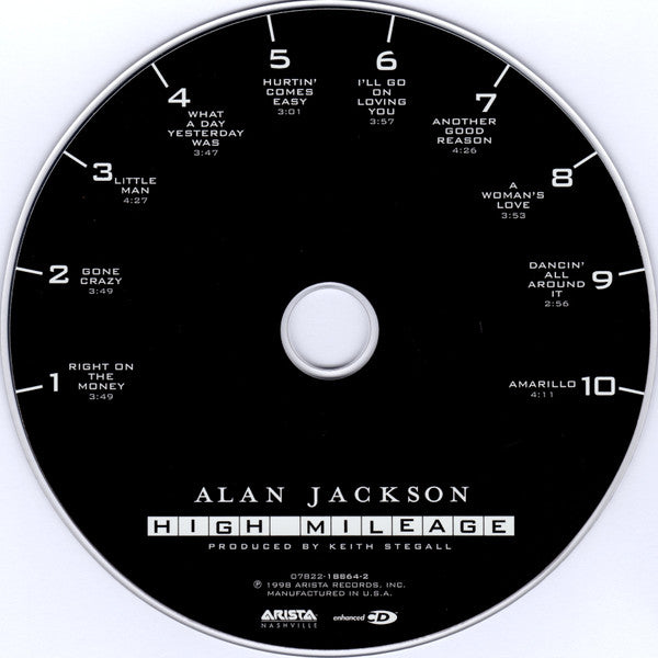 Alan Jackson (2) - High Mileage (CD) - Discogs image 3