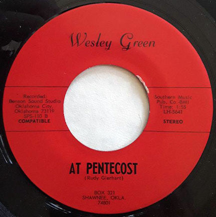 Wesley Green - One More Mountain / At Pentecost (7") - Discogs image 2