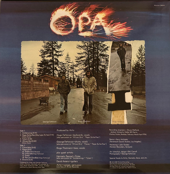 Opa - Goldenwings (LP) - Discogs image 2