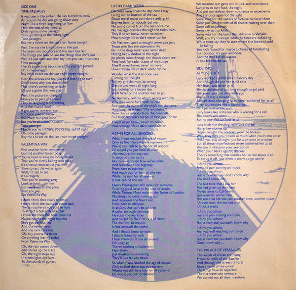 Al Stewart - Time Passages (LP) - Discogs image 6