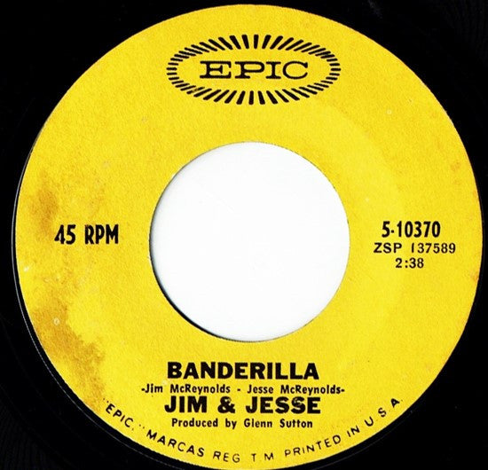 Jim & Jesse - Yonder Comes A Freight Train (7") - Discogs image 2