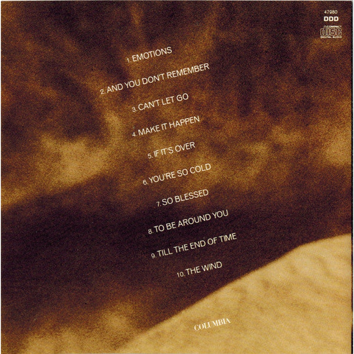 Mariah Carey - Emotions (CD, Album, RP)