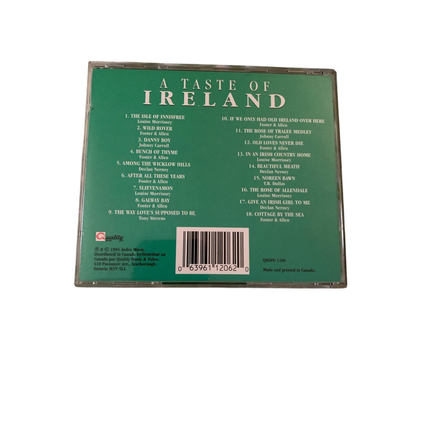 Various - A Taste of Ireland (CD)