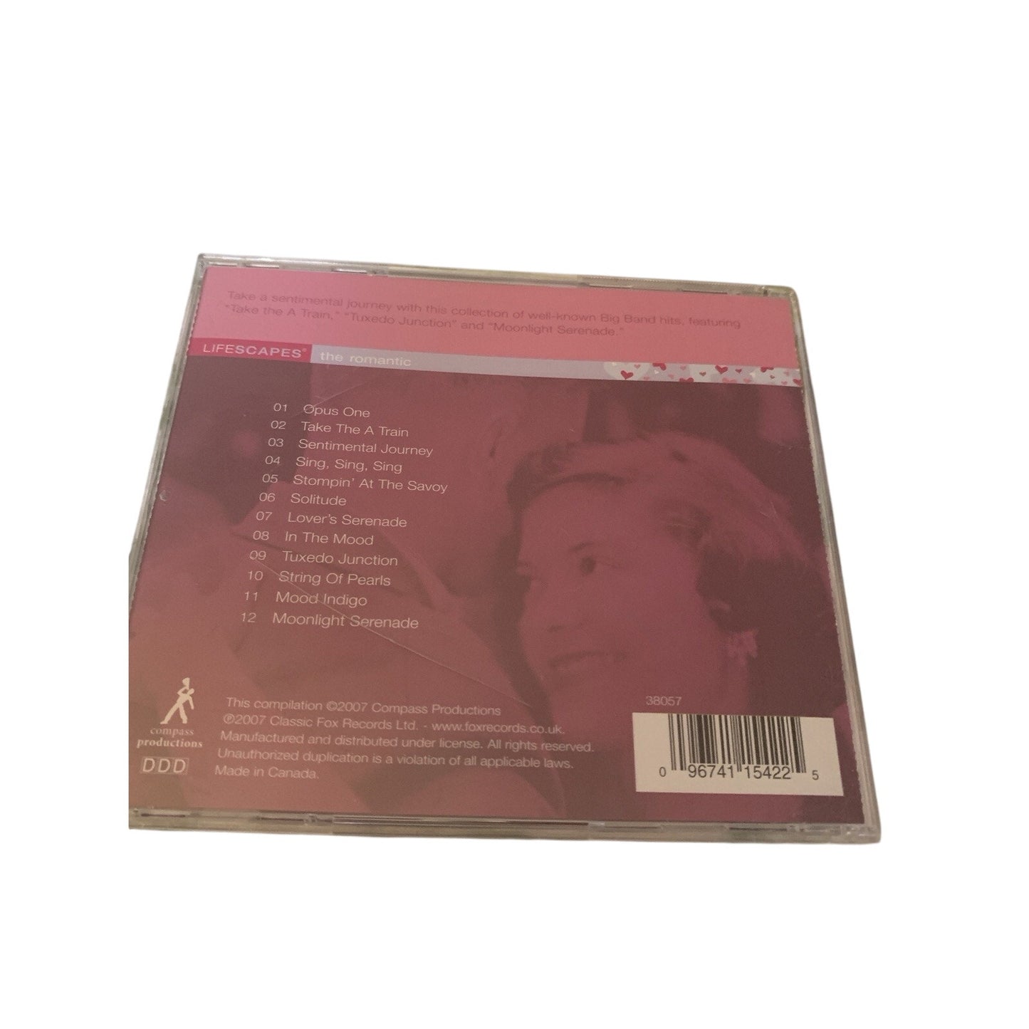 Various - Moonlight Serenade Best Of Big Band, Lifescapes The Romantic 2007 CD